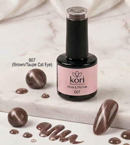 Kōri 9D Cat Eye Gel Nail Paints | Magnetic Multi-Dimensional Effect | Salon-Quality Formula