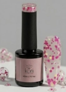 Kōri Giliter Gel Nail Paints | Long-Lasting Salon Formula | HEMA & TPO Free