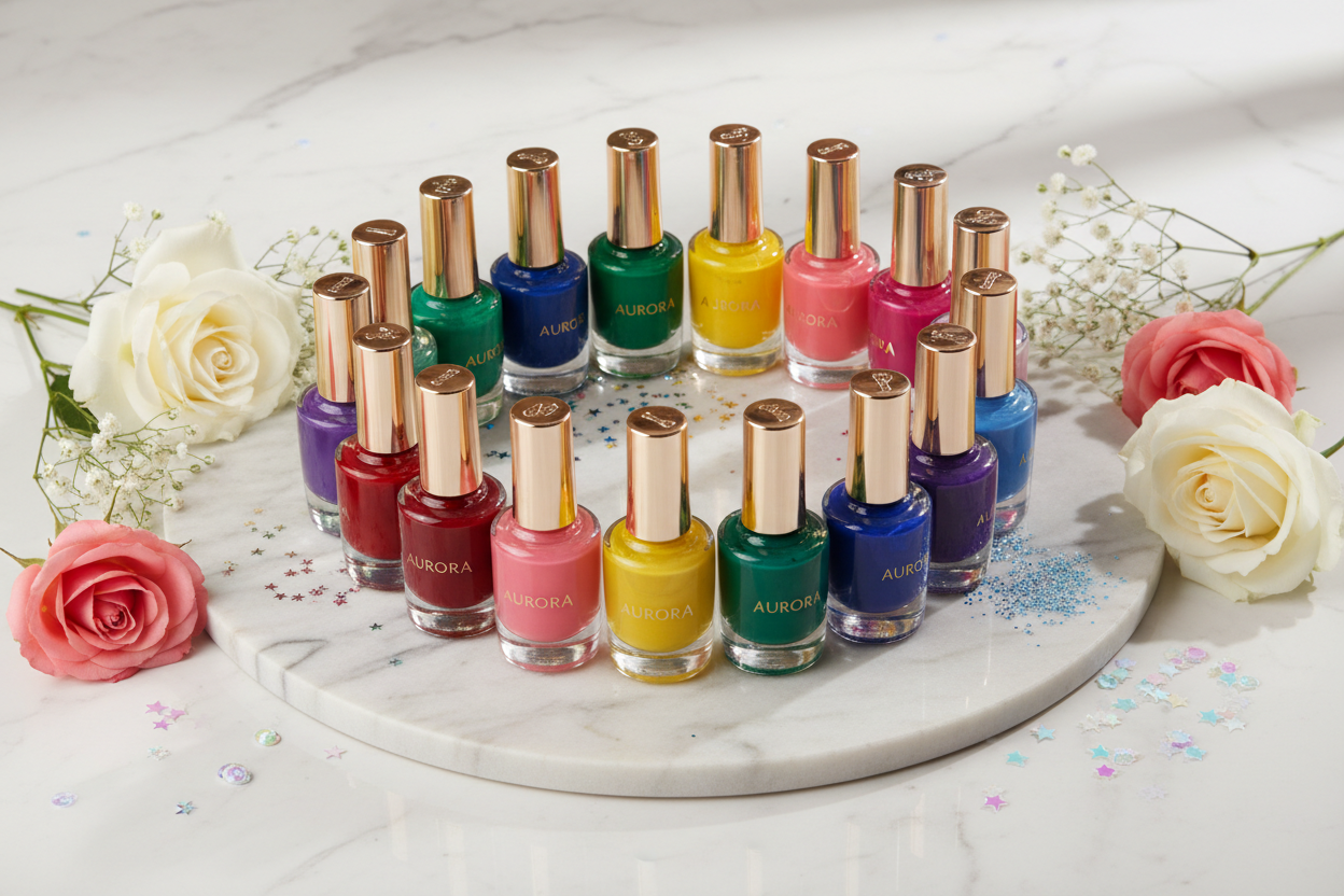 Kōri Glitter Gel Nail Paints | Dazzling Sparkle & Shine | Professional Gel Formula